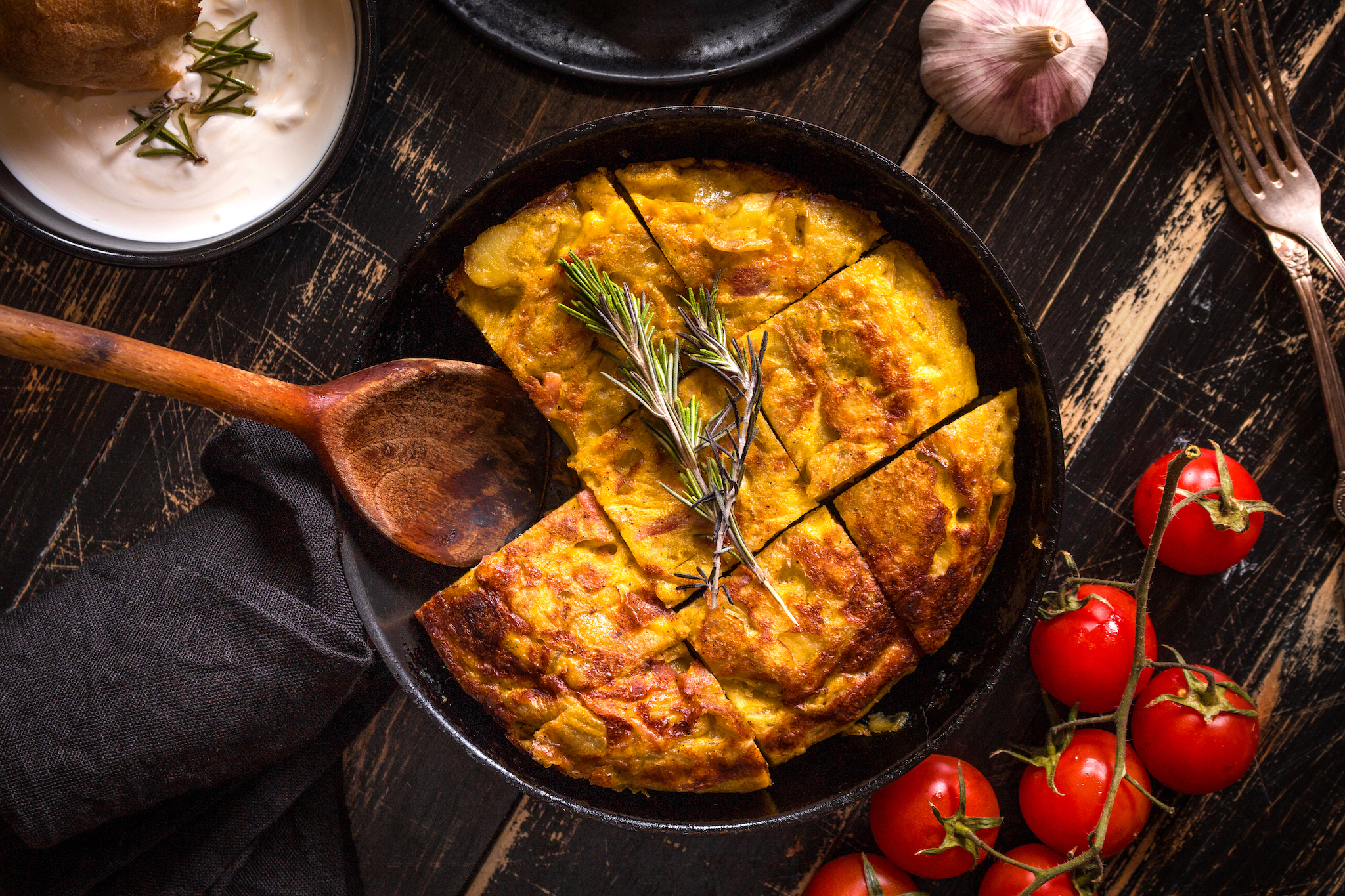 Испанский омлет «Tortilla de patatas»